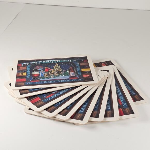 New Belgium Coaster Postcards 2° Below Winter Ale Beer Promo Holiday  Lot of 10 - Picture 14 of 14